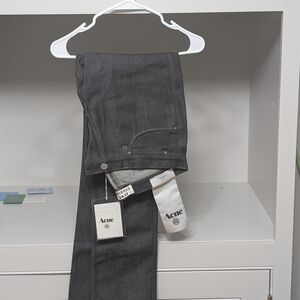 NWT's  ,💥🎯🏆ACME Slim Men's Jeans — Dark Charcoal 31x34